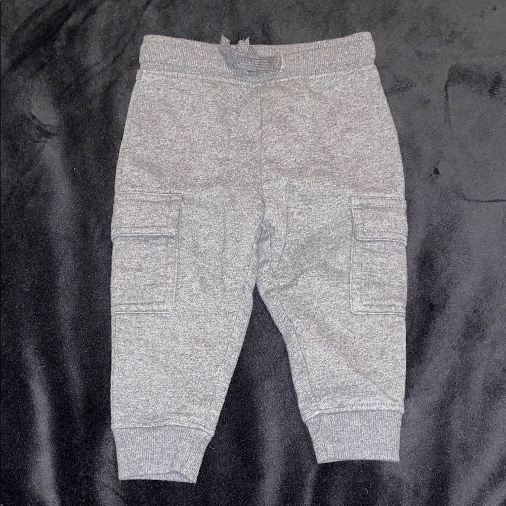 NWOT Gray Cargo Joggers 12m